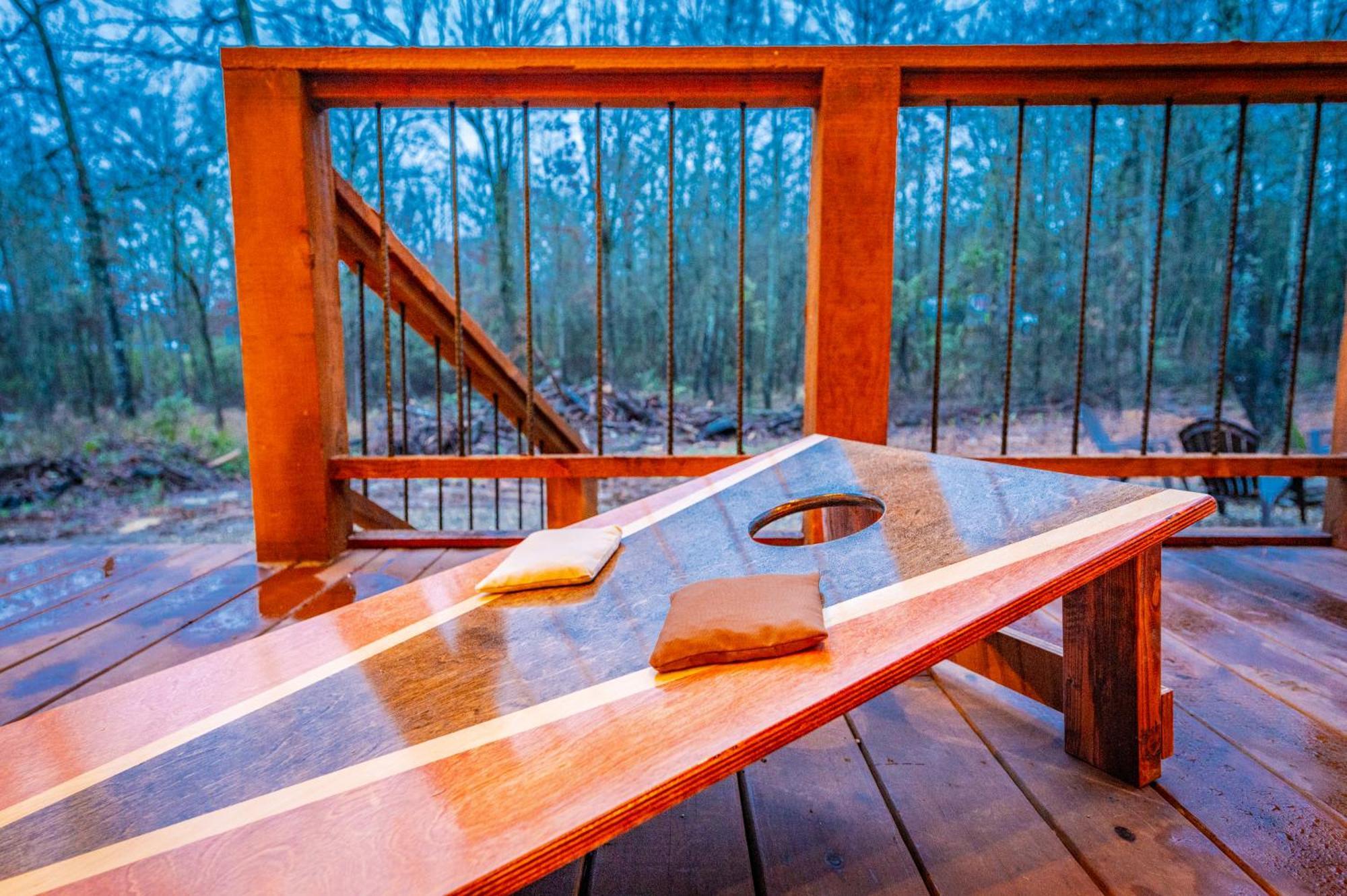 The Luxurious Blue Sky Lodge Is Epic! Broken Bow Ngoại thất bức ảnh